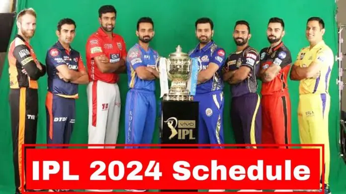 Ipl 2024 schedule