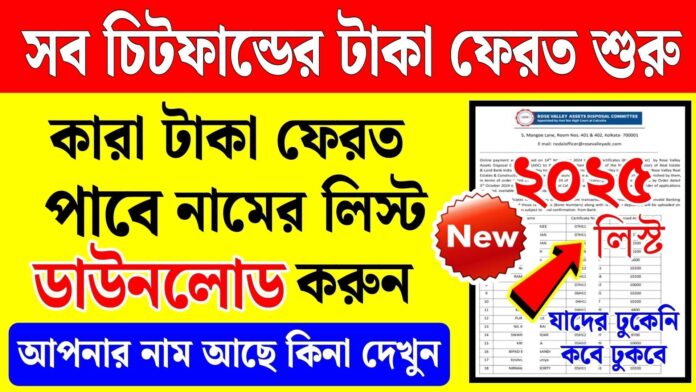 Wb Chit Fund Refund