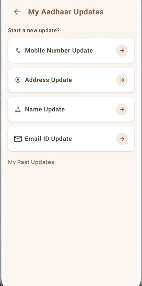 Aadhar Card Mobile Number Link Online
