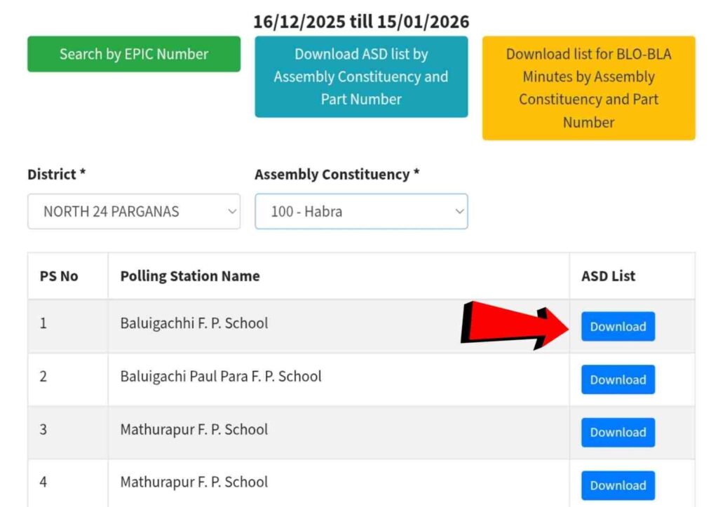 sir asd list download